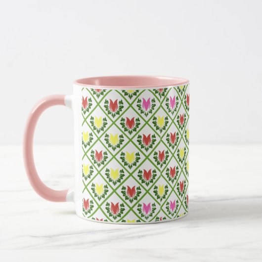 Tulips White Tasse (Links)