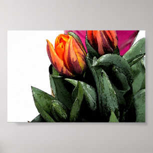 Tulips wieder poster