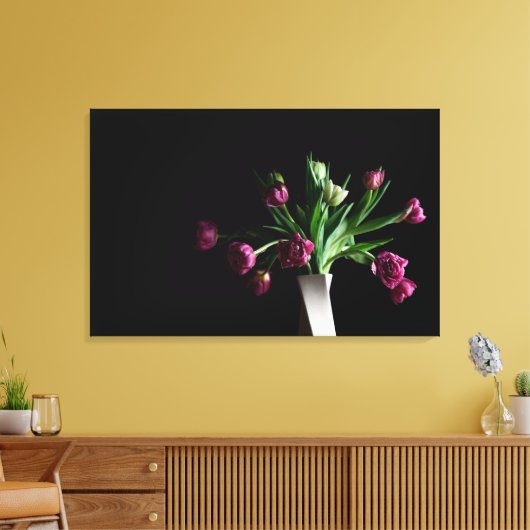 Tulips Wrapped Canvas Art Leinwanddruck (Insitu (Wohnzimmer))