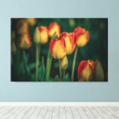 Tulips Wrapped Canvas Leinwanddruck (Insitu (Holzboden))