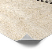 Tulips Zeichnend Leinwand Blume Poster (Ecke)