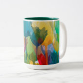 Tulips Zweifarbige Tasse (VorderseiteRechts)