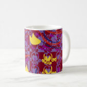 Tulipzwiebel-Cupflowers Kaffeetasse (VorderseiteRechts)
