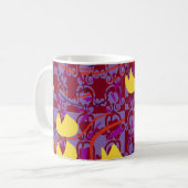 Tulipzwiebel-Cupflowers Kaffeetasse (Vorderseite Links)