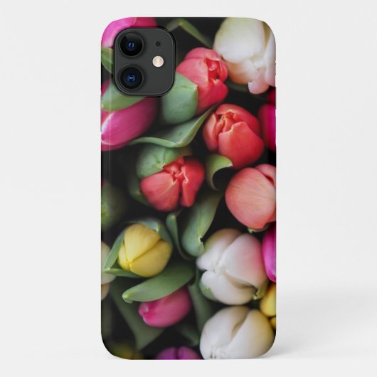 Tulissen Farbige Blume Osterfrühling Case-Mate iPhone Hülle (Rückseite)