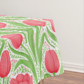 Tulissen in Rot und Grün Tischdecke (Beispiel)