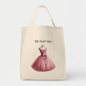 Tulle viel? Nie. Rosa Tulle Dress Coquette Tasche (Vorne)