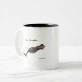 Tullimonstrum_zazzle Kopie Zweifarbige Tasse (Vorderseite Links)
