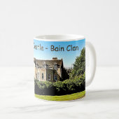Tulloch Castle - Bain Clan Kaffeetasse (VorderseiteRechts)