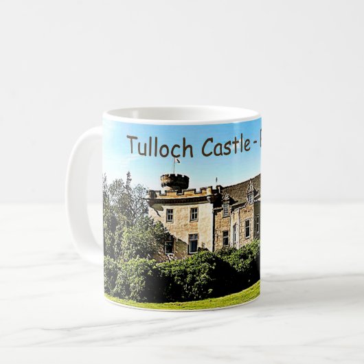 Tulloch Castle - Bain Clan Kaffeetasse (Vorderseite Links)