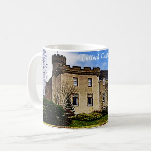 Tulloch Castle - Davidson Clan Kaffeetasse (Vorderseite Links)