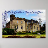 Tulloch Castle - Davidson Clan Poster (Vorne)