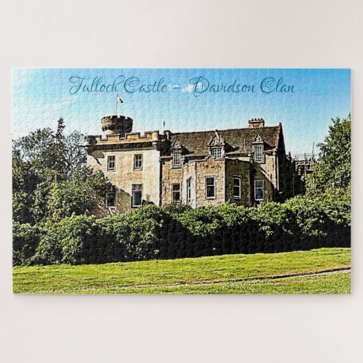 Tulloch Castle - Davidson Clan Puzzle (Horizontal)