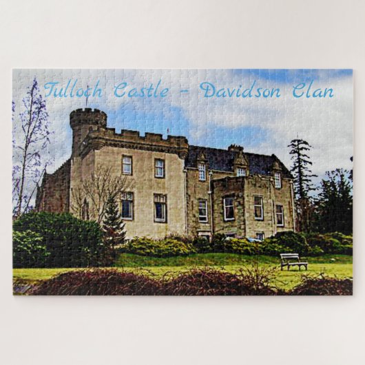 Tulloch Castle - Davidson Clan Puzzle (Horizontal)