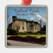 Tulloch Castle Scottish Davidson Clan Ornament Aus Metall (Vorne)