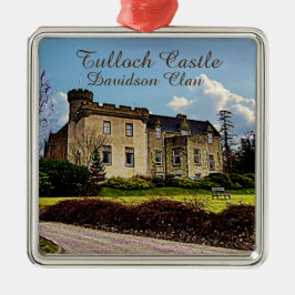 Tulloch Castle Scottish Davidson Clan Ornament Aus Metall