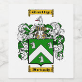 Tully (Irisch) Weinetikett (Einzelnes Label)
