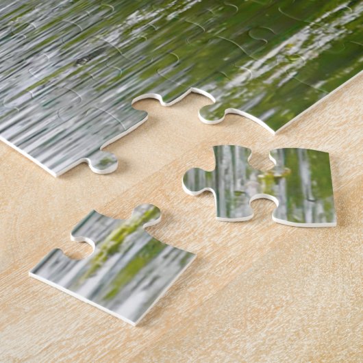 Tully, Kildare.Swans am See Puzzle (Seite)