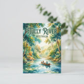 Tully River Australien Postkarte (Stehend Vorderseite)
