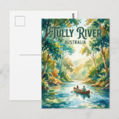 Tully River Australien Postkarte (Vorne/Hinten)