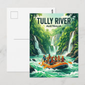 Tully River Australien Postkarte (Vorne/Hinten)