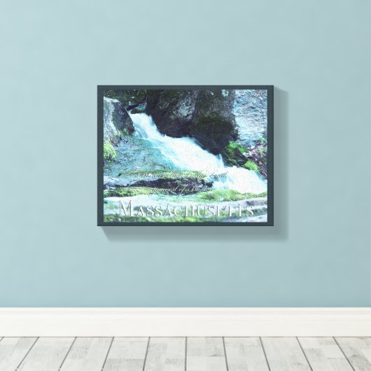 Tully Trail Poster Leinwanddruck (Insitu (Holzboden))