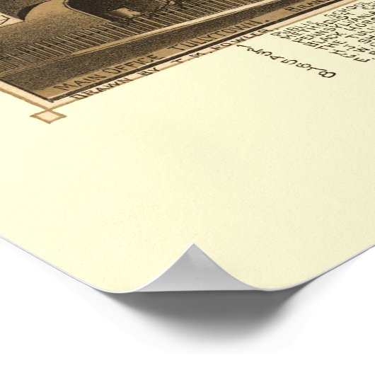 Tullytown, PA Panoramic Map - 1887 Poster (Ecke)