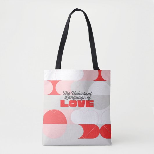 TULOL Rot Pink Weiße Tasche (Vorderseite)