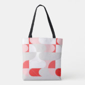 TULOL Rot Pink Weiße Tasche (Rückseite)