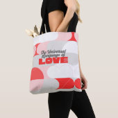 TULOL Rot Pink Weiße Tasche (Von Nahem)