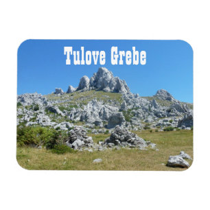 Tulove Grede, Velebit Mountains, Dalmatien, Kroati Magnet