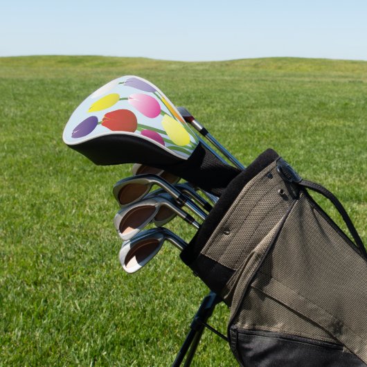 Tulpe-Blume Golf Headcover (In SItu)