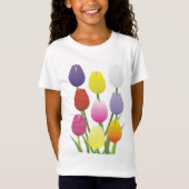 Tulpe-Blume T-Shirt (Vorderseite)