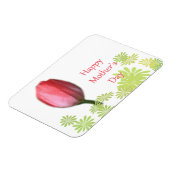 Tulpe-Blume, Tag der glücklichen Mutter Magnet (Linke Seite)