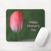 Tulpe-Blume, Tag der glücklichen Mutter Mousepad (Mit Mouse)