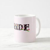 Tulpe BRAUT Kaffeetasse (VorderseiteRechts)