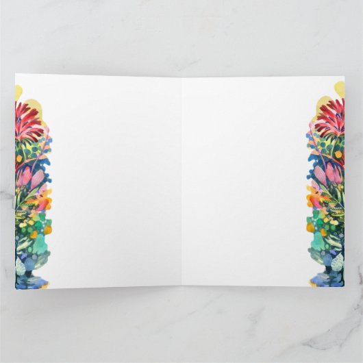 Tulpe Dankeskarte (Innenseite)