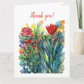 Tulpe Dankeskarte (Vorderseite)