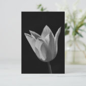 Tulpe Dankeskarte (Stehend Vorderseite)