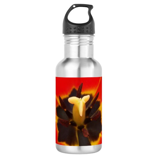 Tulpe Edelstahlflasche (Vorderseite)