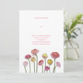 Tulpe-Einladung Einladung (Stehend Vorderseite)