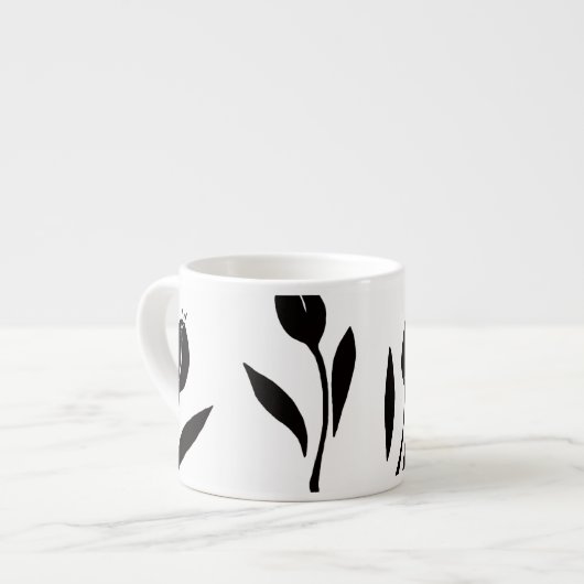 Tulpe Espressotasse (Vorderseite Links)