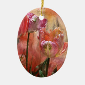 Tulpe-Farben der Liebe-Kunst-Verzierung Keramik Ornament