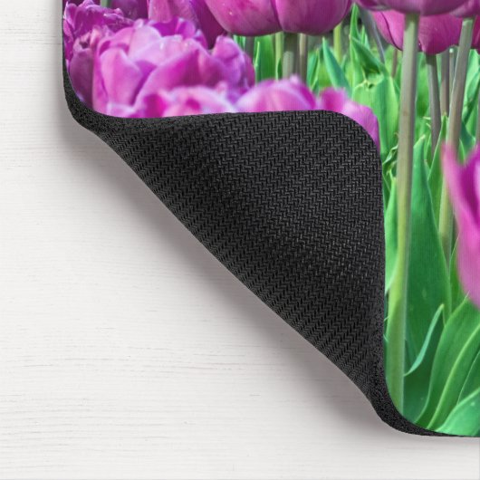 Tulpe-Feld Mousepad (Ecke)