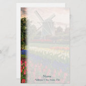 Tulpe-Festival Briefpapier (Vorne/Hinten)