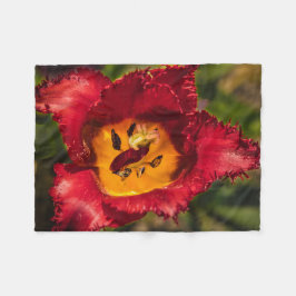 Tulpe Fleecedecke