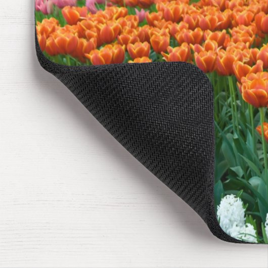 Tulpe-Garten Mousepad (Ecke)