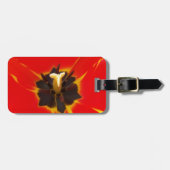 Tulpe Gepäckanhänger (Vorderseite horizontal)