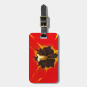 Tulpe Gepäckanhänger (Vorderseite vertikal)