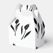 Tulpe Geschenkschachtel (Rückseite)